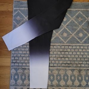 Black and white zyia leggings